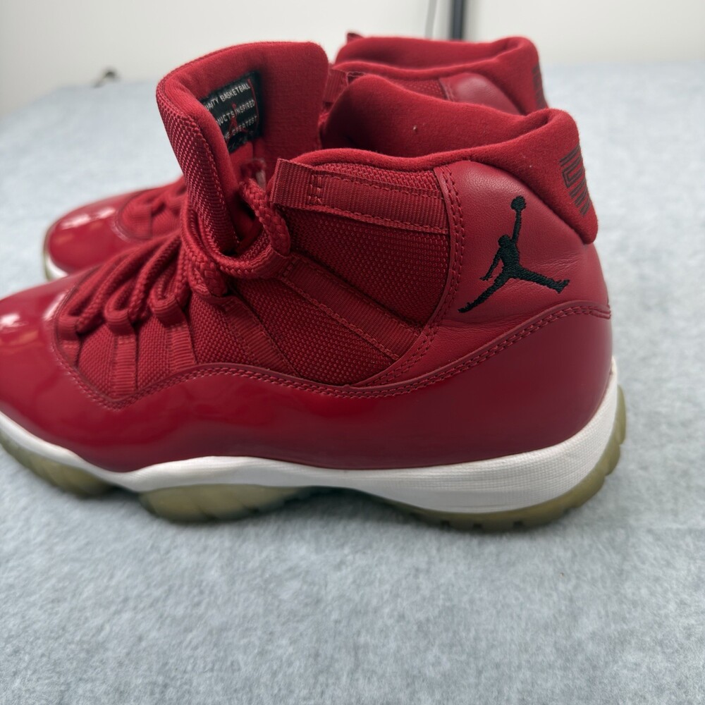 Jordan Air Jordan 11 Size 8 Retro High Win 96 Men's Lace-Up Sneakers 378037-623 - Picture 8 of 10
